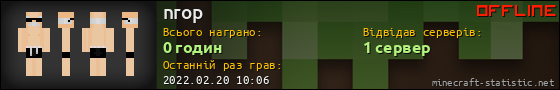 Юзербар 560x90 для nrop