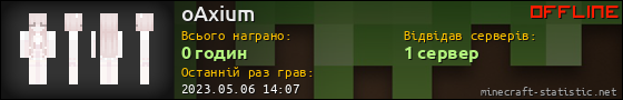 Юзербар 560x90 для oAxium