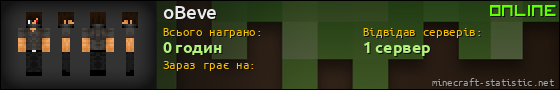 Юзербар 560x90 для oBeve