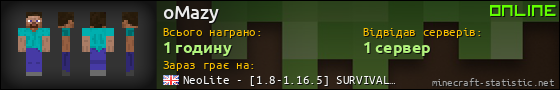 Юзербар 560x90 для oMazy