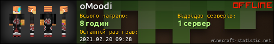 Юзербар 560x90 для oMoodi