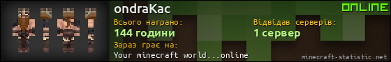 Юзербар 560x90 для ondraKac