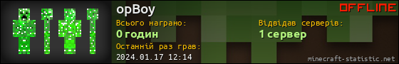 Юзербар 560x90 для opBoy