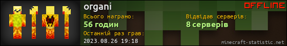 Юзербар 560x90 для organi