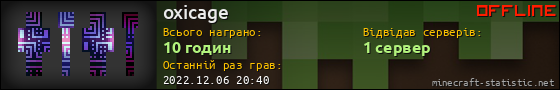 Юзербар 560x90 для oxicage