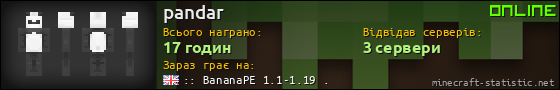 Юзербар 560x90 для pandar