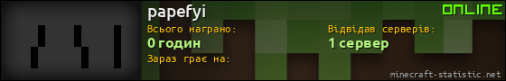 Юзербар 560x90 для papefyi