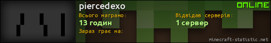 Юзербар 560x90 для piercedexo
