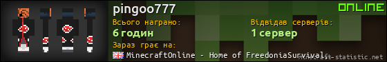 Юзербар 560x90 для pingoo777