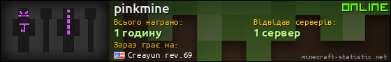 Юзербар 560x90 для pinkmine
