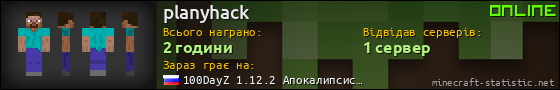 Юзербар 560x90 для planyhack