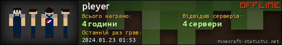 Юзербар 560x90 для pleyer
