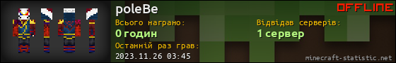 Юзербар 560x90 для poleBe