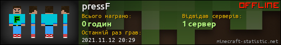 Юзербар 560x90 для pressF