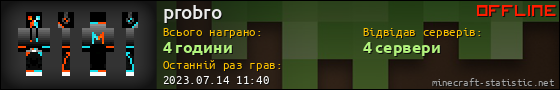 Юзербар 560x90 для probro