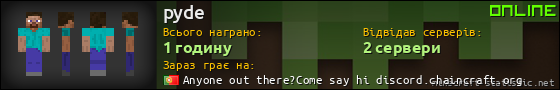 Юзербар 560x90 для pyde