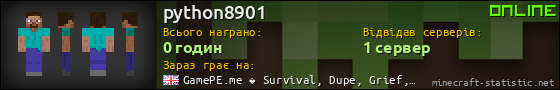 Юзербар 560x90 для python8901