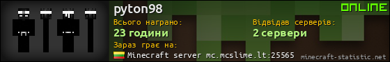 Юзербар 560x90 для pyton98