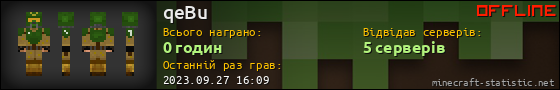 Юзербар 560x90 для qeBu
