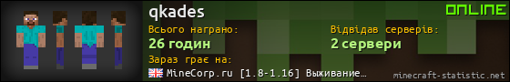 Юзербар 560x90 для qkades