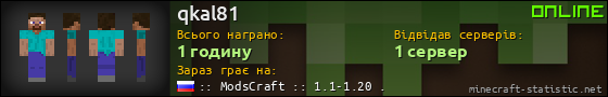 Юзербар 560x90 для qkal81