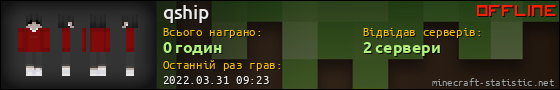 Юзербар 560x90 для qship