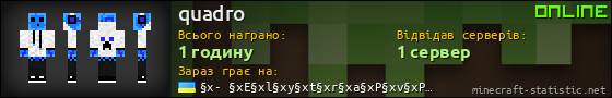 Юзербар 560x90 для quadro