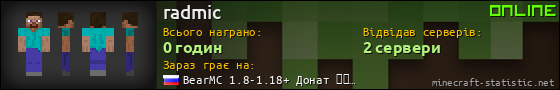 Юзербар 560x90 для radmic