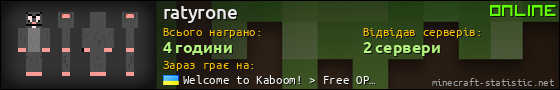 Юзербар 560x90 для ratyrone