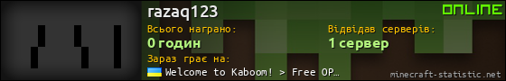 Юзербар 560x90 для razaq123