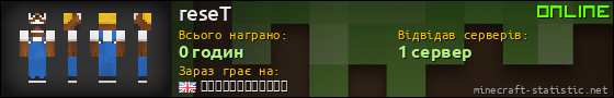 Юзербар 560x90 для reseT