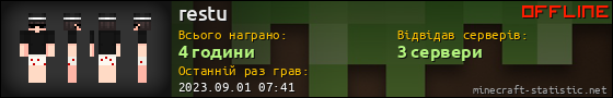 Юзербар 560x90 для restu