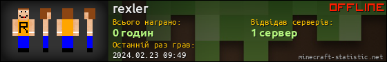 Юзербар 560x90 для rexler