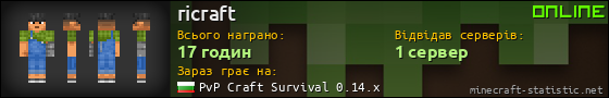 Юзербар 560x90 для ricraft