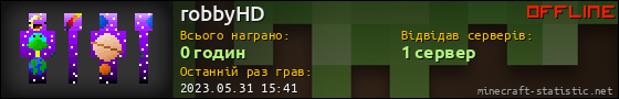 Юзербар 560x90 для robbyHD