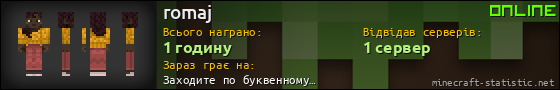 Юзербар 560x90 для romaj