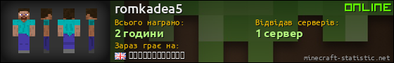 Юзербар 560x90 для romkadea5