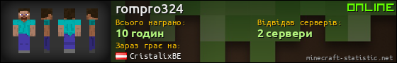 Юзербар 560x90 для rompro324