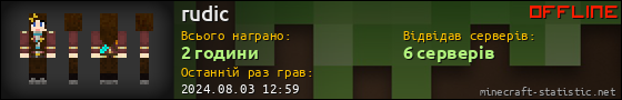 Юзербар 560x90 для rudic