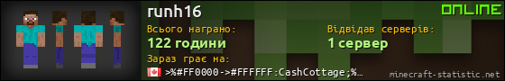 Юзербар 560x90 для runh16