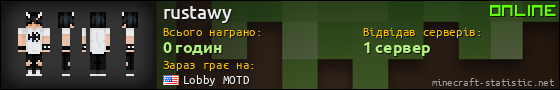 Юзербар 560x90 для rustawy