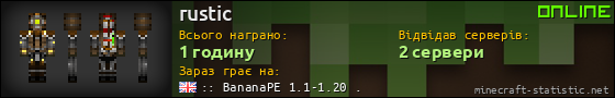 Юзербар 560x90 для rustic