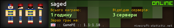 Юзербар 560x90 для saged