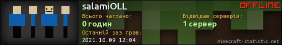Юзербар 560x90 для salamiOLL