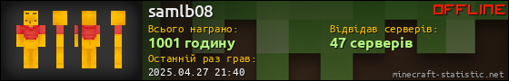 Юзербар 560x90 для samlb08