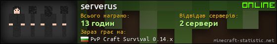 Юзербар 560x90 для serverus