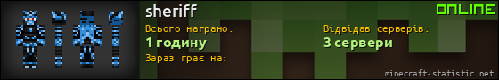 Юзербар 560x90 для sheriff