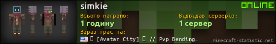 Юзербар 560x90 для simkie