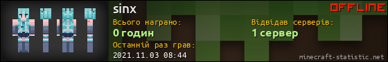 Юзербар 560x90 для sinx