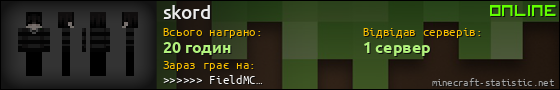 Юзербар 560x90 для skord